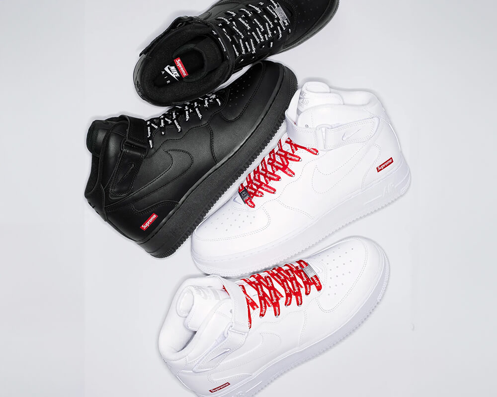Supreme Air Force 1 ハイカット　27.5㎝ Supreme x Nike Air Force 1 Mid